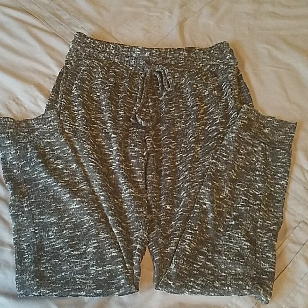 Gray joggers